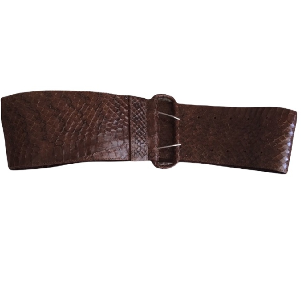 Real vintage Snakeskin belt size 44